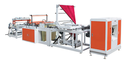 Vollautomatische Maschine zur Herstellung von Vliestaschen mit W-Schnitt und automatischer Ladevorrichtung